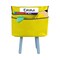C-Line Products Small Chair Cubbie, 12in, Sunny Yellow, PK2 10412 - alternate 2
